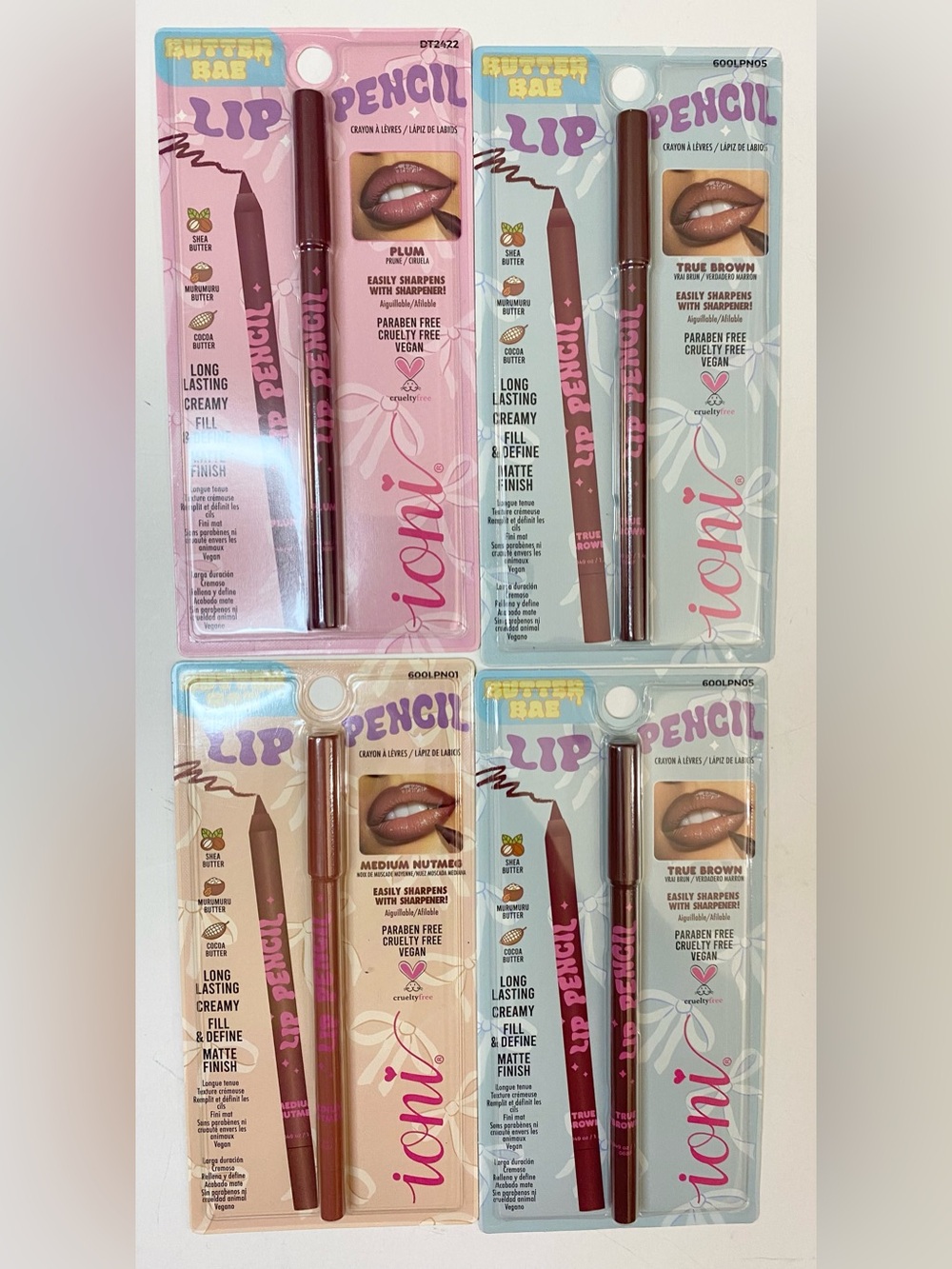 Butter Bae Lip Pencil – True Brown / Pluma / Medium Nutmeg (Assorted) Select 1
